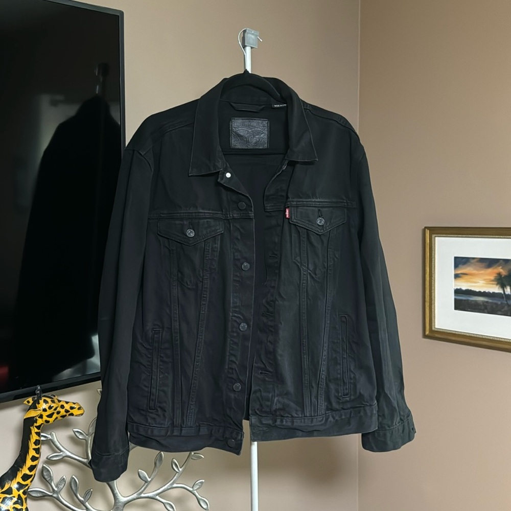 Levis Trucker Jacket Black XL